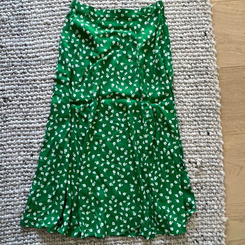 Floral Midi Skirt